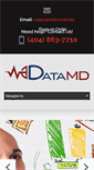 Mobile Screenshot of datamd.net
