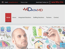Tablet Screenshot of datamd.net
